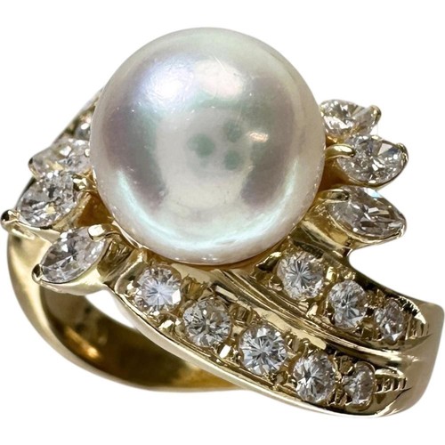 Bague tasaki akoya - tasaki,