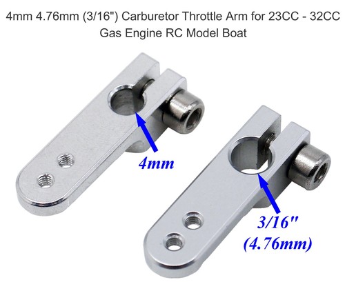 4mm 76mm throttle - 4.76mm, for