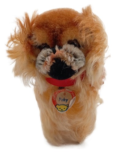 Steiff peluche chien peky - steiff,