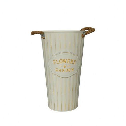 Seau fleurs vintage - à,