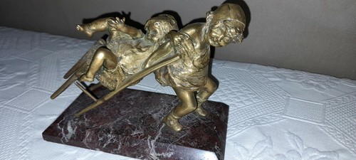 Bronze sur marbre ayats juan - bronze,