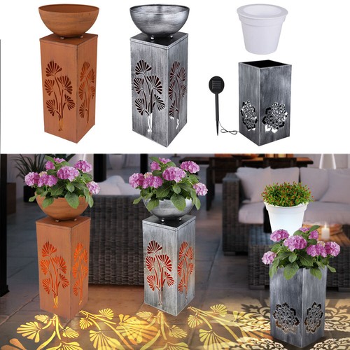 Lampe solaire pot fleurs - lampe,
