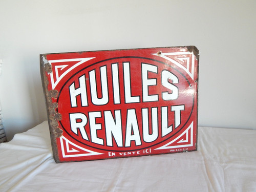 Ancienne plaque émaillée - ancienne,