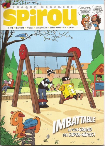 Journal spirou 4018 - journal, n°4018