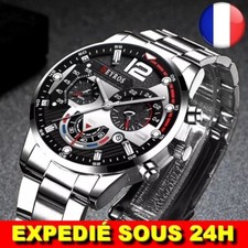 Montre luxe acier - montre,