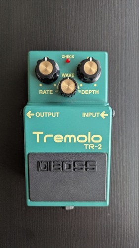 Pédale effets boss - pédale, tremolo