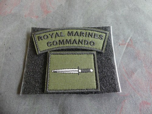 Ecusson royal marines - ecusson, commando