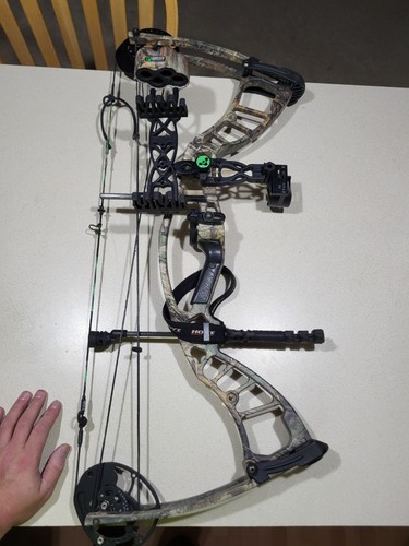 Compound bow with accessories - bow,