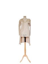 Issey Miyake Beige Pleats please coat size 4