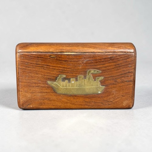 Tabatière ancienne bois - tabatière,