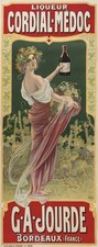 AFFICHE  POSTER     CORDIAL MEDOC JOURDE