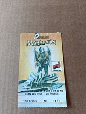 TICKET BILLET DE CONCERT -