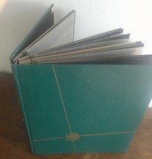 album YVERT TELLIER CLASSEUR VIDE occasion pour TIMBRES 33 x 27cm 16 feuilles