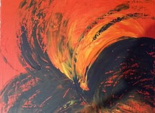 TABLEAU PEINTURE ABSTRAITE sur