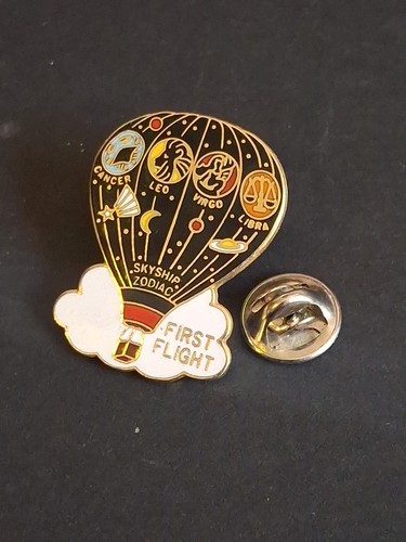 Pin montgolfière émaillé - pin's,