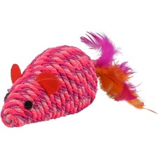 Souris BIBI rose 18 cm jeux