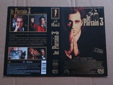JAQUETTE VHS - LE PARRAIN 3 - VHS SLEEVE - FRANCIS FORD COPPOLA - AL PACINO