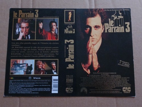 Jaquette vhs parrain - le,