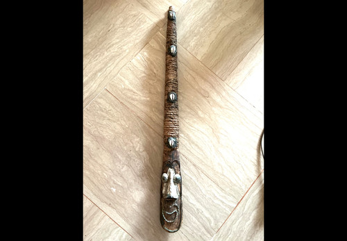 Bâton rituel ancien - , africain
