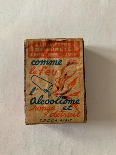 Ancienne boite allumettes - ancienne,