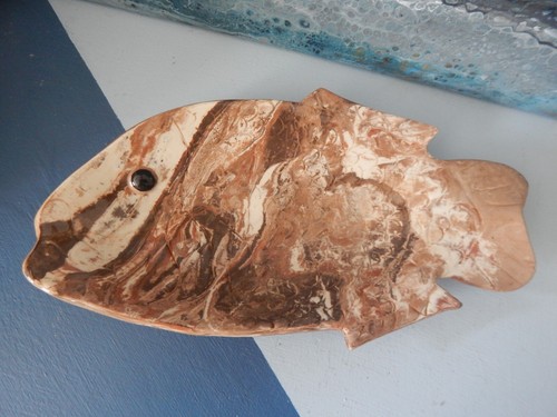 Plat poisson terre mêlée - plat, en
