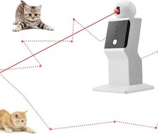 Jouet Laser Automatique Chat Interactif Rotation Exercice Divertissement Neuf Fr