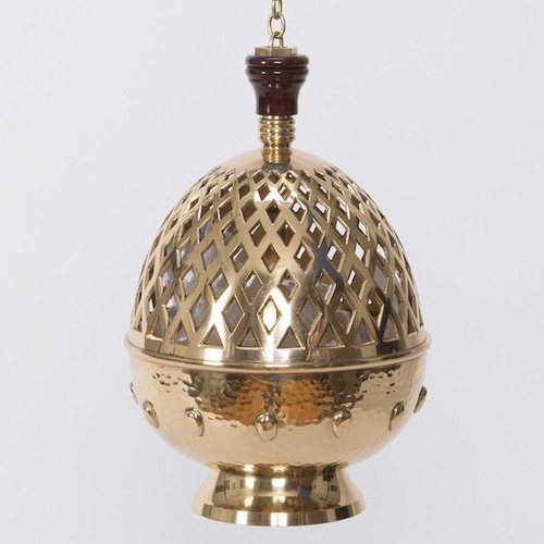 Large brass single chain - single,