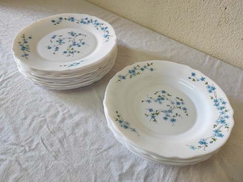 Lot assiettes 12 plates - de,
