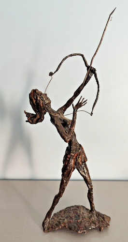 Sculpture modernisme bronze - sculpture,