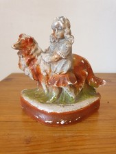 Statuette ancienne en plâtre