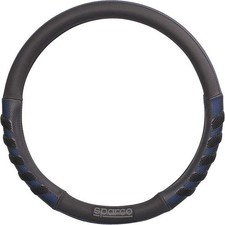 Couvre-volant grip noir / bleu