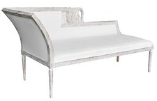 Récamier de style Empire en