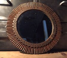 Miroir Soleil Métal Tiges Diamètre 28 Cm