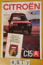 CITROEN C15 E & D Brochure Fr
