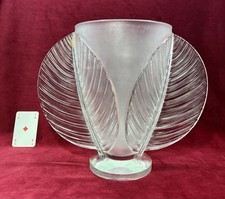 VERLYS BANANA LEAF VASE VERRE