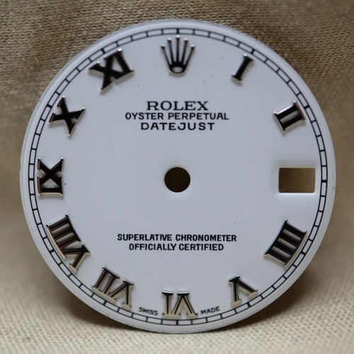 Rolex cadran blanc romains - rolex,