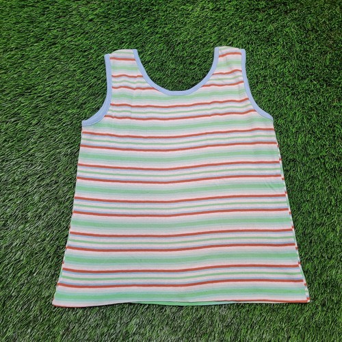 Vintage 70s striped - tank, top