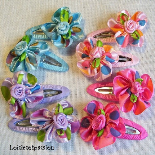Barrette pince cheveux clic - à,