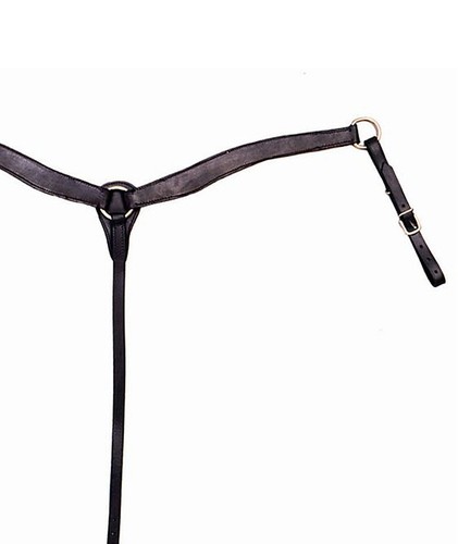 Cuirasse western cuir lisse - en,