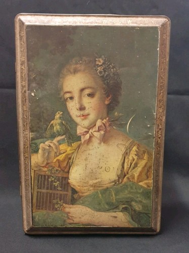 Ancienne grande boite tole - ancienne,