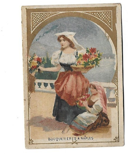 Chromo ancien publicitaire - chromo,