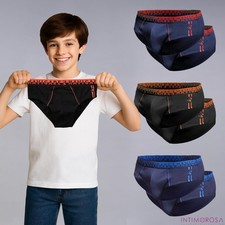 Slip Garçon Assortis En Coton