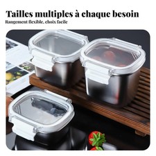 Boîte alimentaire inox 304