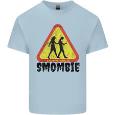 T-Shirt Enfant Smombie Antisocial Pour Smartphone Addict