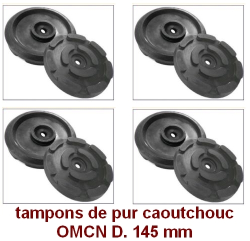 Tampons pur caoutchouc - pur,