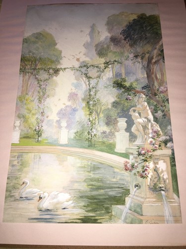 Tableau dessin aquarelle - tableau,