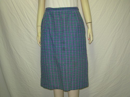 Burberry jupe violet vert - jupe, violet/vert