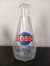 ANCIENNE CARAFE PUBLICITAIRE  ROSSI (MARTINI) en VERRE