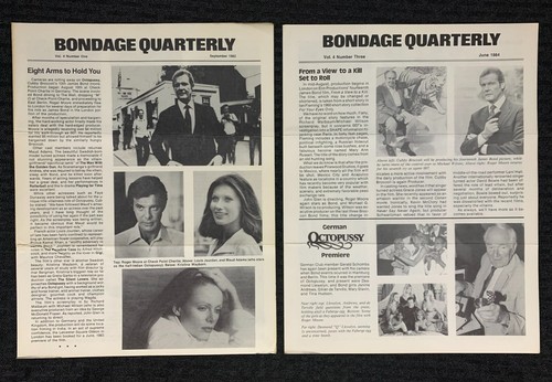 1982 james bond 007 bondage - bond,