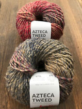 Lots de 10 pelotes de laine katia Azteca tweed couleur 301 : plusieurs lots disp